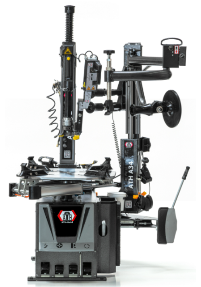ATH M72 + A34 PLUS WDK Tyre Changer &ndash; WDK-Certified Run-Flat & UHP Tyre Changer (14"&ndash;28")